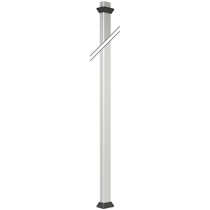 Tapa frontal 3 m. para columnas aluminio