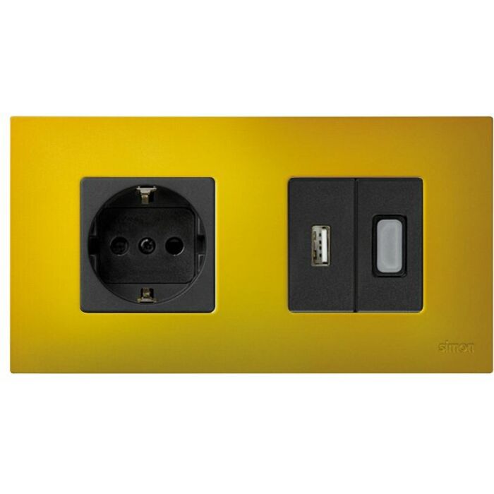 Funda 4 módulos amarillo artic s27 play