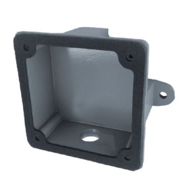 Caja conexiones superficie tubo 20mm 110x11040mm gris