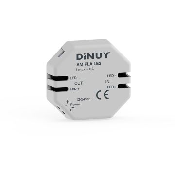 Amplificador para tiras LED 12-24Vcc