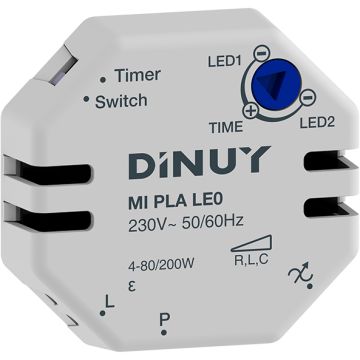 Minutero para caja de mecanismo a 2 hilos para lámparas LED