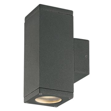 Aplique Cub Ip54 Gu10 2x35w Antr.