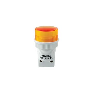 PILOTO D-417 220V VERDE LED BORNES