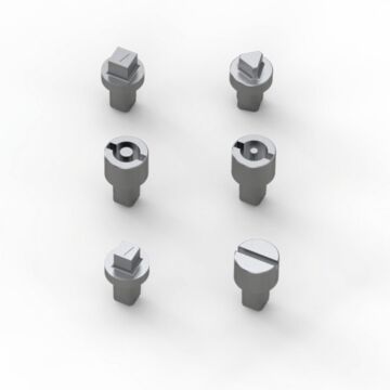 Inserto de paletón doble, 3 mm