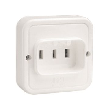 Base de 25 a. 25 a 250 v~ 85 x 85 x 35 mm admite cualquier clavija de 2p+t de 25 a, 250 v~ s/une 203