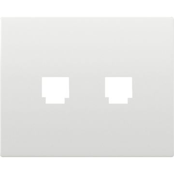 Tapa para adaptador doble (rj11-rj45)