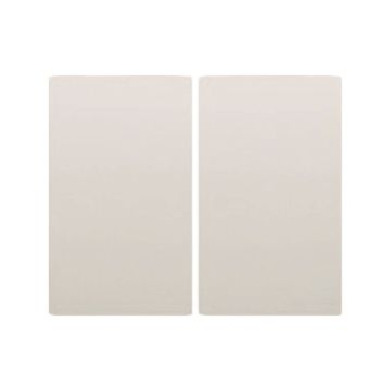 TECLA DOBLE INTERRUPTOR + CONMUTADOR SERIE IRIS DE COLOR AZUL MING