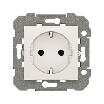 SCHUKO,EMBORNE TORNILLO,PROTECCION DE SEGURIDAD, VIVA,BLANCA SIN GARRAS 16 A 250 VAC