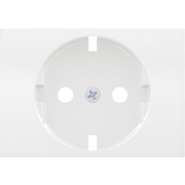 Coral, tapa base 2 polos + tt lateral protección de seguridad blanco