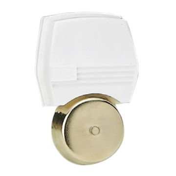 Coral, tecla pulsador luz con difusor, blanco