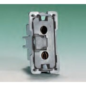 Base 2p estrecha 10 a 250 v~ solo para exportación solo para clavijas con espigas ø 4 mm