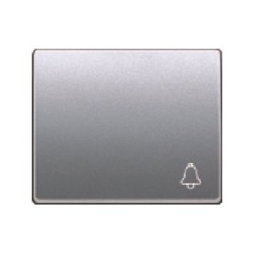 Mega, tecla pulsador timbre alumino prusia