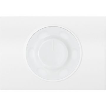 Coral, tapa con boton para regulador, blanco