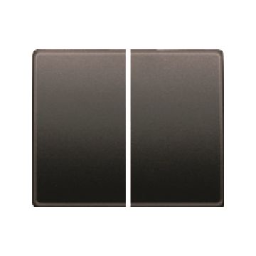 Mega, juego teclas doble interruptor /doble conmuta marron samoa