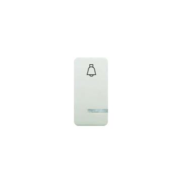 Tecla estrecha pulsador timbre con difusor