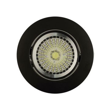 PRO 634D - Foco Technical - Empotrable - Basculante - Sin tecnología - Color Negro