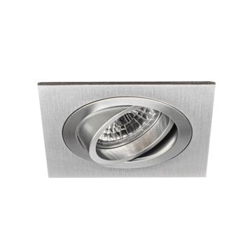 PRO 704D - Foco Technical - Cuadrado - Empotrable - Orientable - Sin tecnología - Color Inox