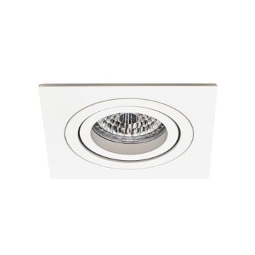 PRO 704D - Foco Technical - Cuadrado - Empotrable - Orientable - Sin tecnología - Color Blanco técni