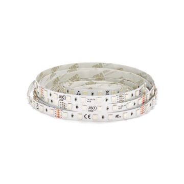 Tira LED - Rollo de 5 metros - 14,4 W/m - RGB - Necesita Fte. Alimentación 24V - LED SMD