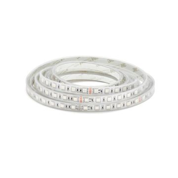 Tira LED - Rollo de 5 metros - 14,4 W/m - RGB - Necesita Fte. Alimentación 24V - LED SMD