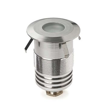 Empotrable de suelo IP65-IP67 Gea Power LED Step LED 2.2 Blanco neutro - 4000K ON-OFF Aluminio anodizado 52lm