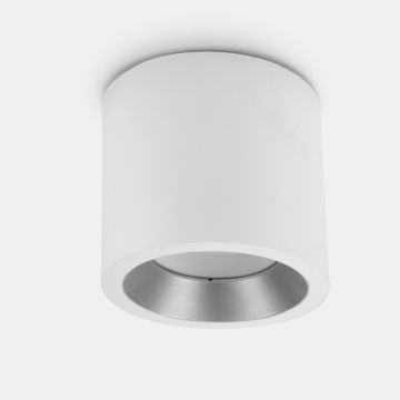 Plafon IP66 Cosmos LED ø126mm LED 17.6 Blanco cálido - 3000K ON-OFF Blanco 1118lm