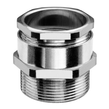 Prensaestopas "Exadin" Rosca Larga Pg 42 Laton Niquelado