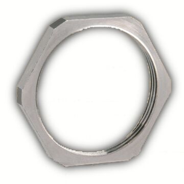 Tuerca Pg 13 Laton Niquelado