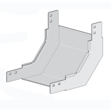 Cambio De Nivel Concavo 90º  110 X 100 mm Galv. Sendzimir