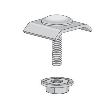 Kit Brida Fijacion Viafil a soporte inoxidable