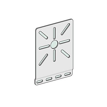 Placa para cajas de derivación galvanizado en caliente