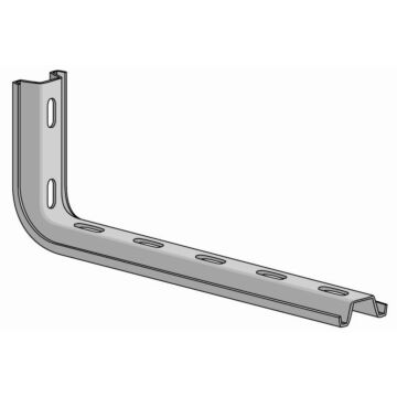 Soporte "Omega" P/Pared O Perfil Colgante Band. 200 mm Send.