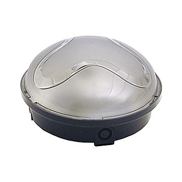 PLAFON REDONDOPANDA IP65 60W DIAM.215 NEGRO
