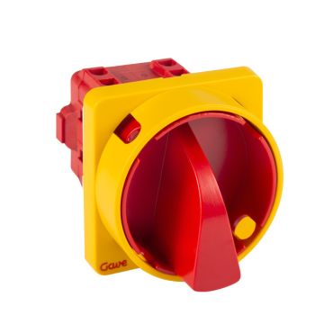 INTERRUPTOR LEVAS BLOQ.POR CAND.3P 25A To.D0,64x64mm COLO RJ CARAT.AM.