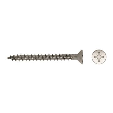 TLLO. MADERA, AVELLANADO POZI DIN/REF 7505A 4,5x45 INOX A2 250 UN