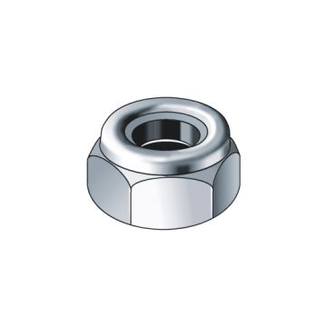 TUERCA AUTOBLOCANTE DIN/REF 985 6  ZINCADO 250 UN