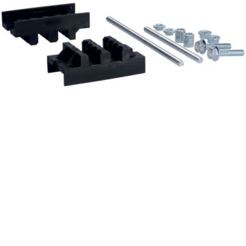 Kit aisladores para pletina cobre 10mm 2x(3P+N)