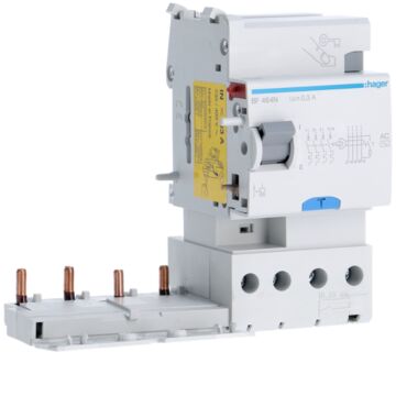 Bloque diferencial tipo-AC para interruptor automático series M y N 4P 63A 300mA