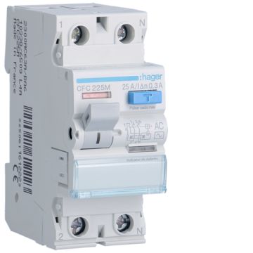 Diferencial 2P 25A 300mA tipo-AC