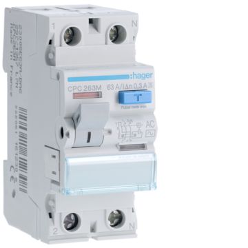 Diferencial 2P 63A 300mA selectivo CA