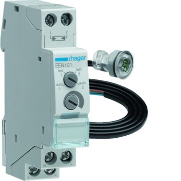 Interruptor crepuscular modular+célula empotrable con 1 conmutador 16A