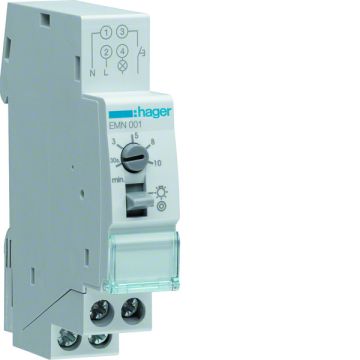 Minutero escalera 30s 16A 230V 50-60Hz