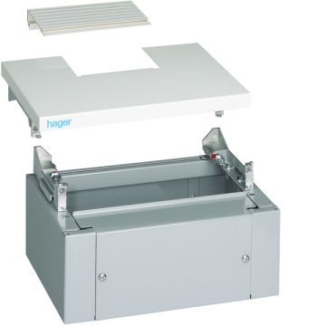 Panel superior y zócalo para armarios Quadro4 de 370mm ancho IP40