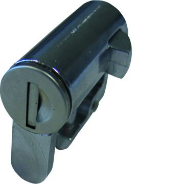 Cerradura con llave sierra para armario poliéster