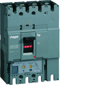 Interruptor automático caja moldeada H630 4P4D 50kA 400A LSI