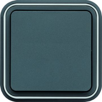 Conmutador empotrar estanca gris