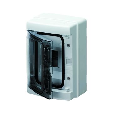 CAJA CON PAREDES LISAS - PREPARADO PARA ALOJAR REGLETAS - 4M IP65