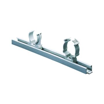 GUIA MODULAR PARA FIJAR SOPORTES DE POLÍMERO ANTICHOQUE - GRIS RAL7035