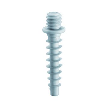 TACO DE FIJACIÓN PARA SOPORTE Ø 6 MM - LIBRE DE HALÓGENOS - GRIS RAL 7035