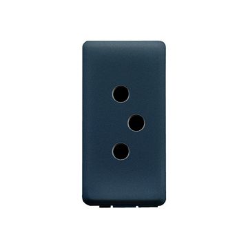 BASE SUIZA 250V ac - 2P+T 10A - TIPO 12 - 1 MÓDULO - SYSTEM WHITE